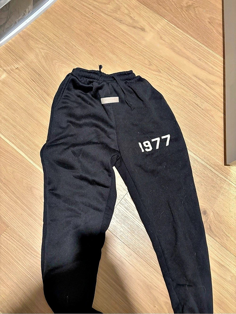 Fear of God Essentials 1977 Sweatpants Iron Black